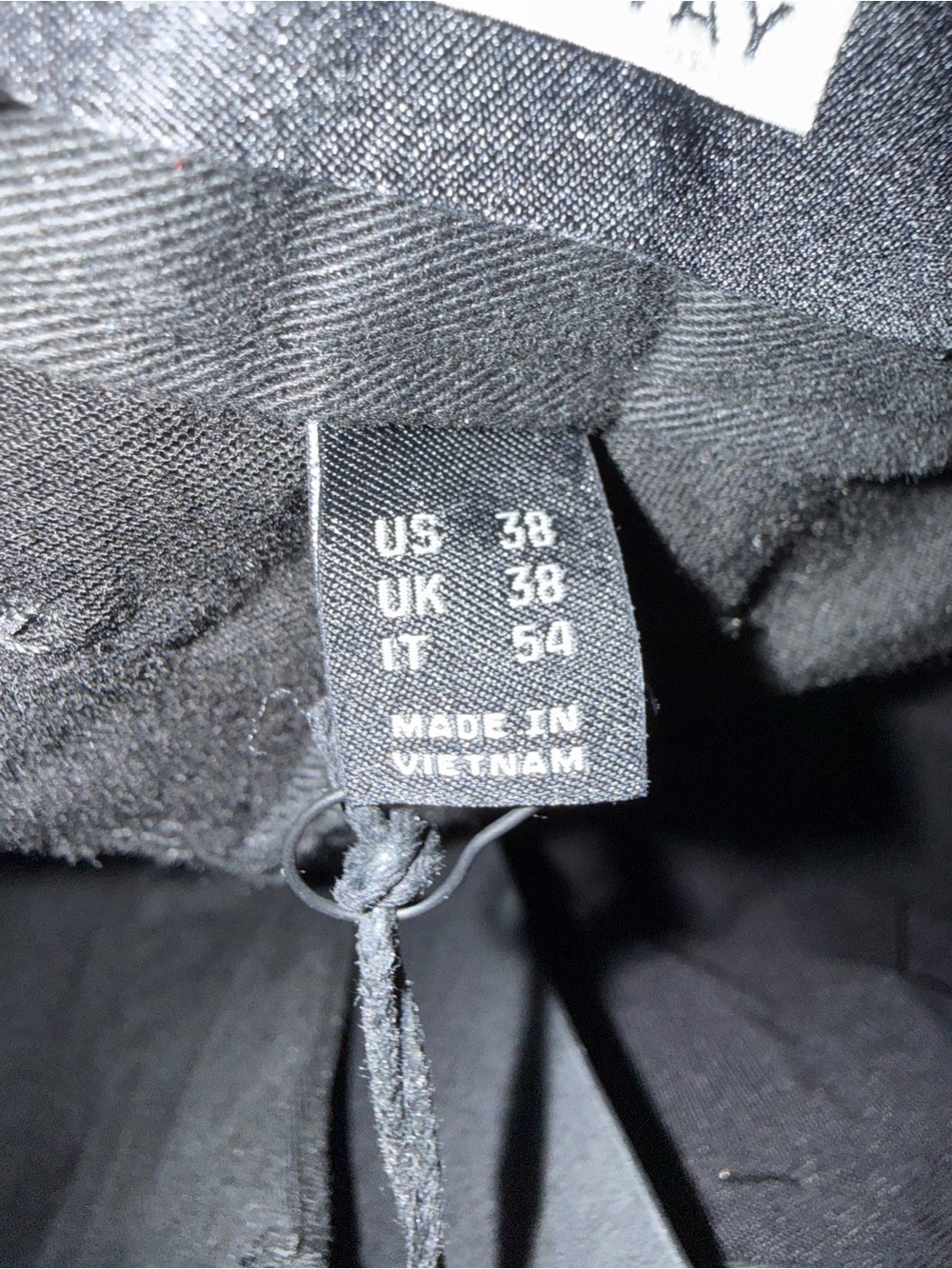 Away Men's Straight Jeans in Black - Picture 6 of 9